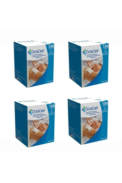 Octacare Steril Emici Kompres Gazlı Bez 7,5x7,5cm 400 Adet ürün görseli 1