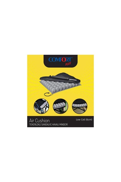 MEDİKALCİM Comfort Plus DM-640 Havalı Oturma Minderi 40x40x6 ürün görseli 1