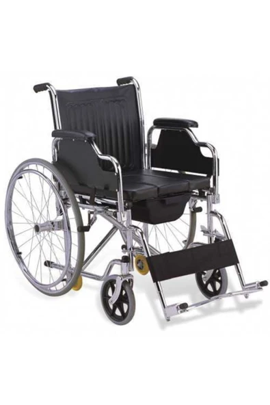 MEDİKALCİM Commode Wheelchair - Wc Ap.tekerlekli Sandalye ürün görseli 1