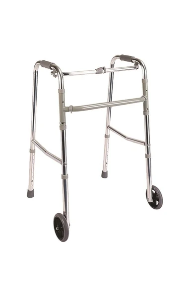 POYLİN Emek Sağlık Witra Ithal Alüminyum Tekerlekli Walker ürün görseli 1