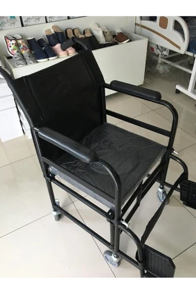 MEDİKALCİM Tuvaletli Katlanabilir Lazımlıklı Araba ürün görseli 1