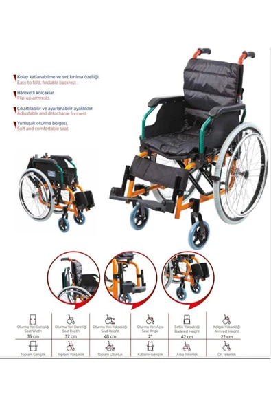 MEDİKALCİM Poylin P980 Çocuk Sandalyesi ürün görseli 1