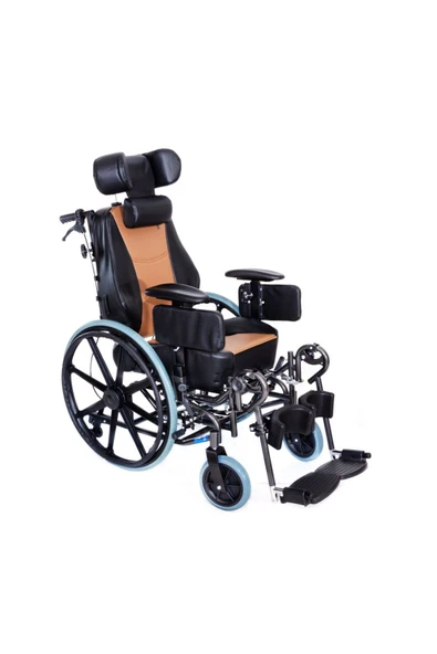 MEDİKALCİM Comfort Plus KY959BJ-43 Tetraplaji Tekerlekli Sandalye ürün görseli 1