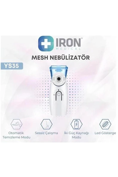 IRON Mesh Nebülizatör Şarjlı ürün görseli 1