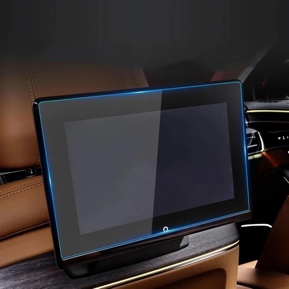 Audi A8 2023-2024 Model Arka Koltuk Tv HD Uyumlu 2 Adet 9H Nano Ekran Koruyucu ürün görseli 1