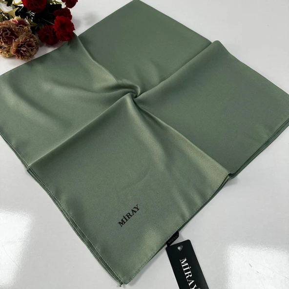 Miray Düz Kristal Krep Eşarp Soft Mint LTA0610 ürün görseli 1