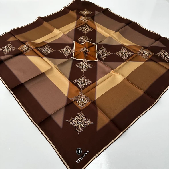 Vissona Twill İpek Eşarp IPK6008 ürün görseli 1
