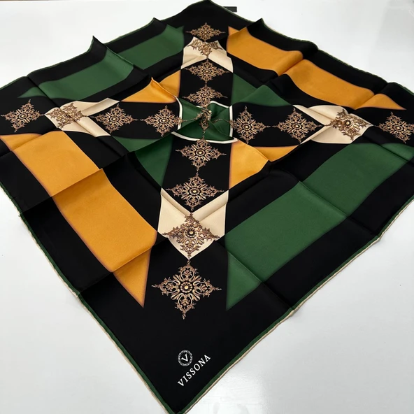Vissona Twill İpek Eşarp IPK6006 ürün görseli 1