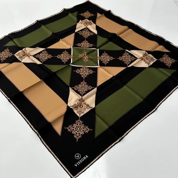 Vissona Twill İpek Eşarp IPK6002 ürün görseli 1