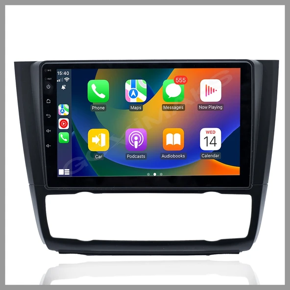 BMW E87 2007-2011 UYUMLU DİJİTAL KLİMA  8GB RAM 128GB HAFIZA ANDROID MULTIMEDIA TEYP ürün görseli 1