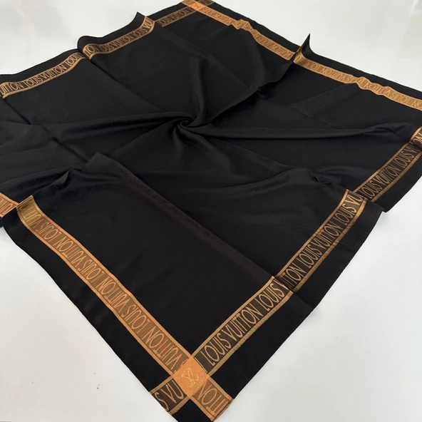 Lüx Jakar Eşarp Siyah JPS0101 ürün görseli 1
