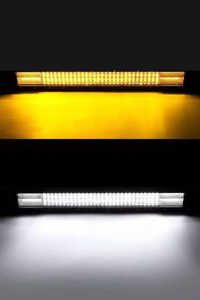 ASTRALED  540Watt 105 Cm 5 Modlu Çift Renk 3 Sıra ATV Offroad Tekne Aydınlatma LED Bar Lamba ürün görseli 1