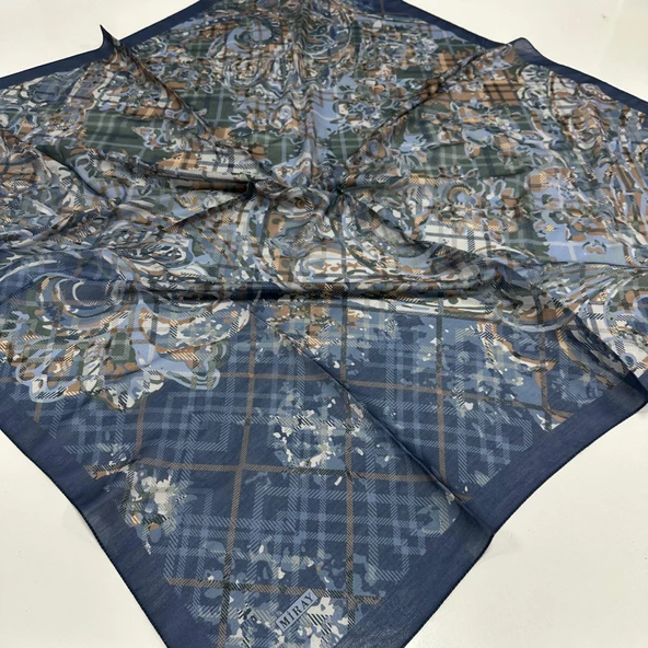 Miray 120 cm Nevada Pamuk Lüx Eşarp  BYK0703 ürün görseli 1