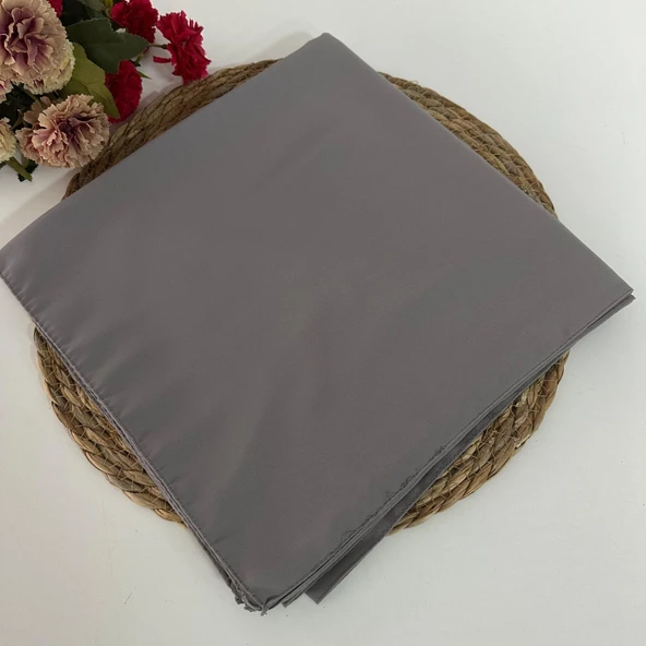 Polo Craft Koyu Gri Medine İpeği Eşarp MEB0203 ürün görseli 1
