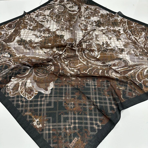 Miray 120 cm Nevada Pamuk Lüx Eşarp  BYK0701 ürün görseli 1
