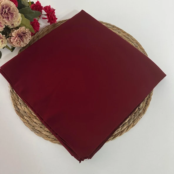 Polo Craft Bordo Medine İpeği Eşarp MEB0209 ürün görseli 1