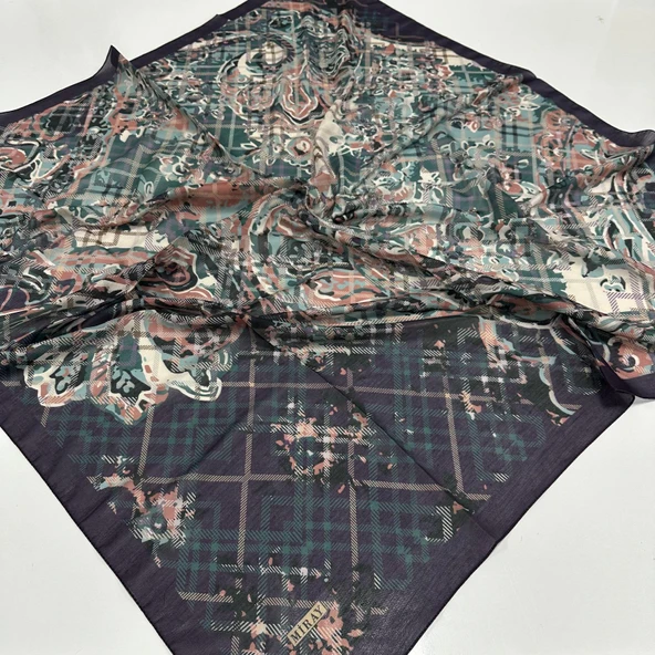 Miray 120 cm Nevada Pamuk Lüx Eşarp  BYK0712 ürün görseli 1