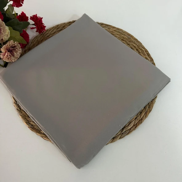 Polo Craft Açık Gri Medine İpeği Eşarp MEB0219 ürün görseli 1