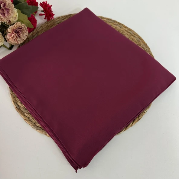 Polo Craft Soft Mürdüm Medine İpeği Eşarp MEB0214 ürün görseli 1