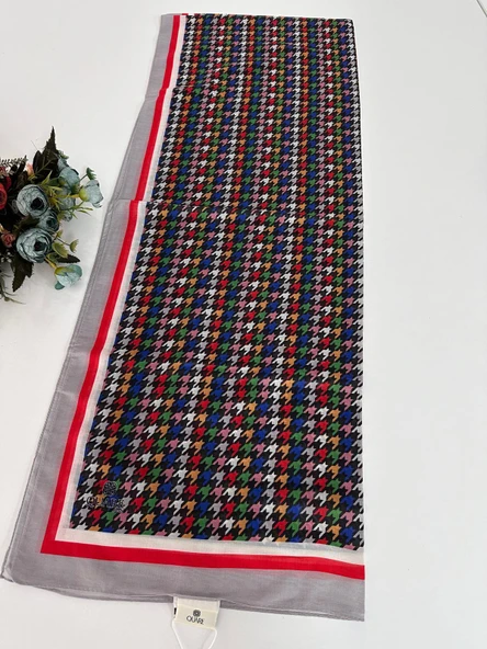 Quare Soft Pamuklu Desenli Şal LDSQ1005 ürün görseli 1