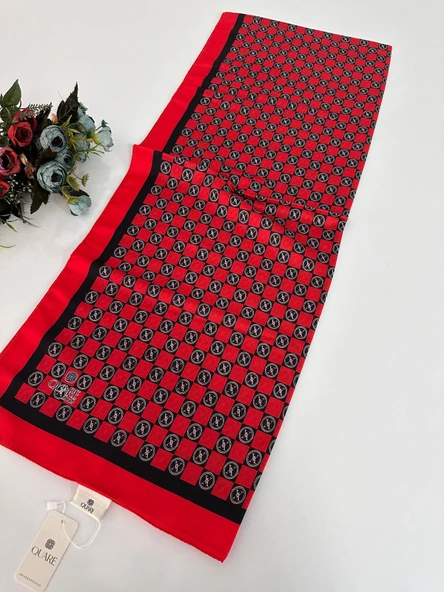 Quare Soft Pamuklu Desenli Şal LDSQ1201 ürün görseli 1