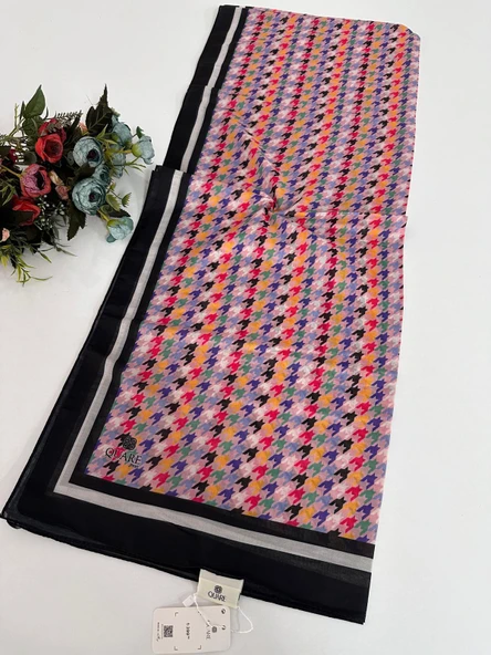 Quare Soft Pamuklu Desenli Şal LDSQ1001 ürün görseli 1