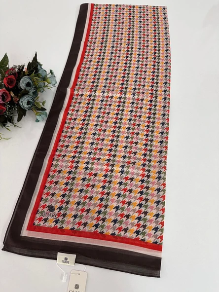 Quare Soft Pamuklu Desenli Şal LDSQ1007 ürün görseli 1
