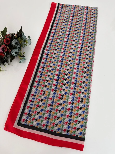 Quare Soft Pamuklu Desenli Şal LDSQ1008 ürün görseli 1