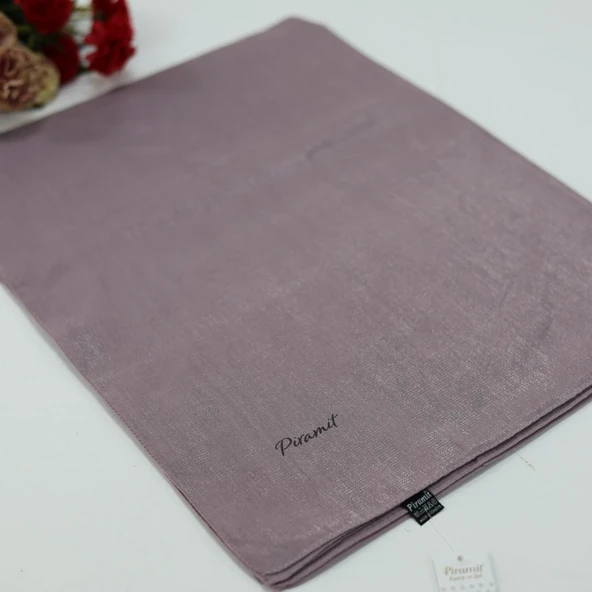 Piramit Kehribar Şal Açık Lila JSM0128 ürün görseli 1
