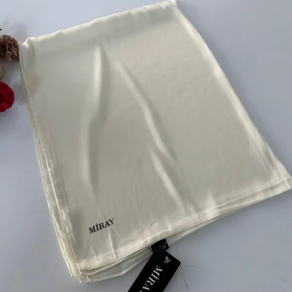 Miray Kristal Şal Krem JKM0115 ürün görseli 1