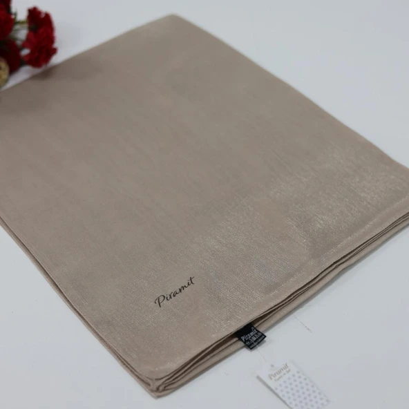 Piramit Kehribar Şal Latte JSM0114 ürün görseli 1