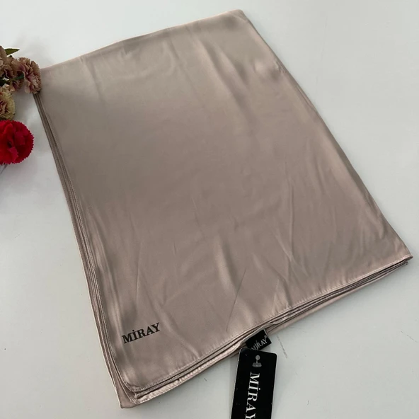 Miray Kristal Şal Sütlü Kahve JKM0107 ürün görseli 1