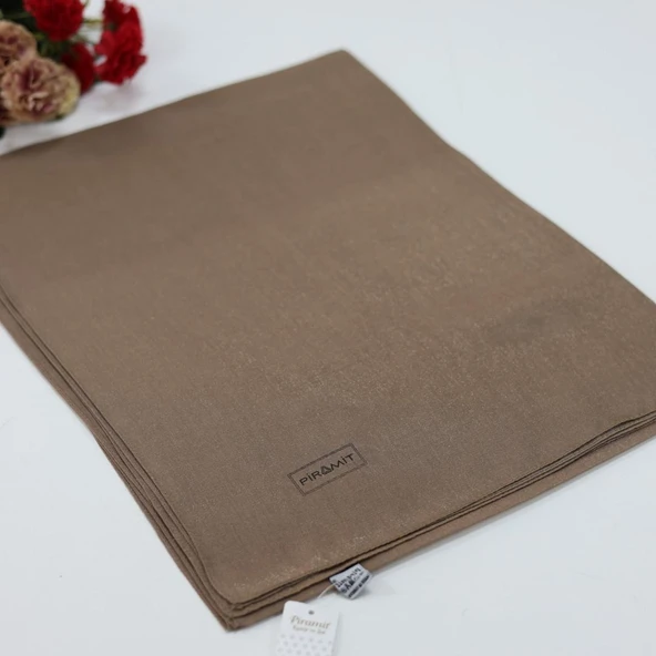 Piramit Kehribar Şal Koyu Mocha JSM0109 ürün görseli 1