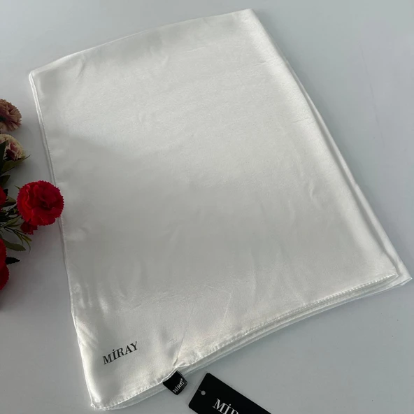 Miray Jan Jan Şal Kırık Beyaz JKL0115 ürün görseli 1
