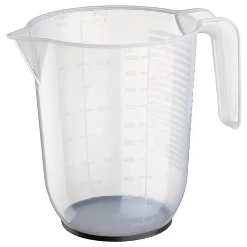 IKEA Behova 1 Litre Şeffaf Ölçü Beher Ölçek Kabı 14cm ürün görseli 1