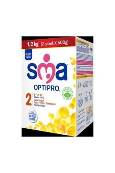 SMA  Optipro Probiyotik 2 6-12 Ay Bebek Sütü 1200 gr ürün görseli 1