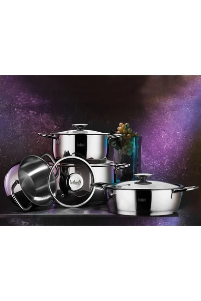 Brillant Clk-tn-6255 Alfa Corvi Düdüklü Ten.set ürün görseli 1