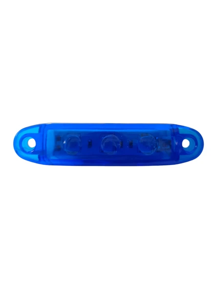 Mavi Parmak Led Dorse Lamba 3 Ledli 9cm 12-24V ürün görseli 1