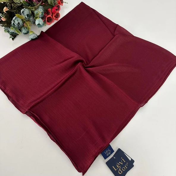 Levidor Jan Jan Eşarp Bordo JU0105 ürün görseli 1