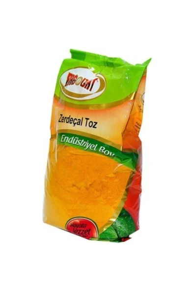 Baharat Zerdeçal Toz 1 Kg 1. Kalite Toz Zerdeçal Endüstriyel Boy ürün görseli 1