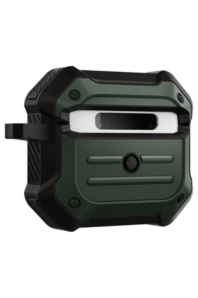 Spigen AirPods (3. nesil) Kılıf Tough Armor Military Grade Military Green - ASD01988 ürün görseli 1