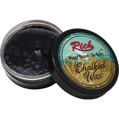 Rich Chalked Wax Siyah   11007 - Resim 2