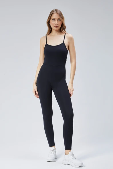 Kadın Sırtı Açık Spor Comfortlux Uzun Tulum ürün görseli 1