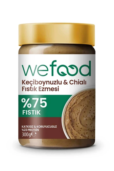 Keçiboynuzlu & Chialı Fıstık Ezmesi 300 g ürün görseli 1