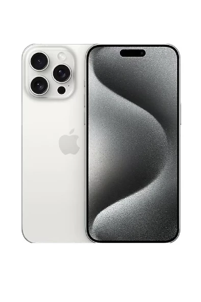 Yenilenmiş Apple iPhone 15 Pro Max 256GB Beyaz Titanium AGrade ürün görseli 1