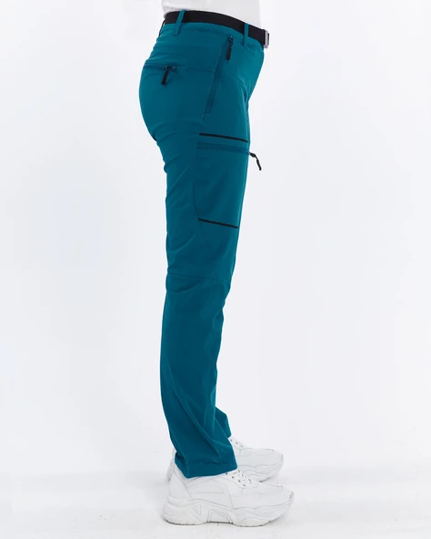 Mapamyumco Quick Dry Trekking Kadın Pantolon-MAVİ - Resim 6