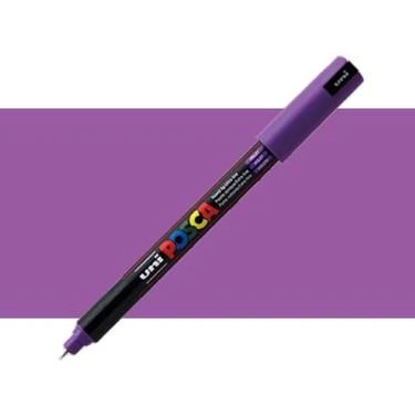 UNI POSCA MARKER MOR 1 LI (PC-1MR) ürün görseli 1