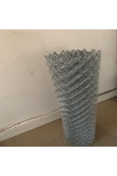 7x7göz -2mm (120CM X 40MT) Çit Teli Galvaniz Helezon Bahçe Çiti Bağ Teli Kafes Tel Örgü Teli ürün görseli 1