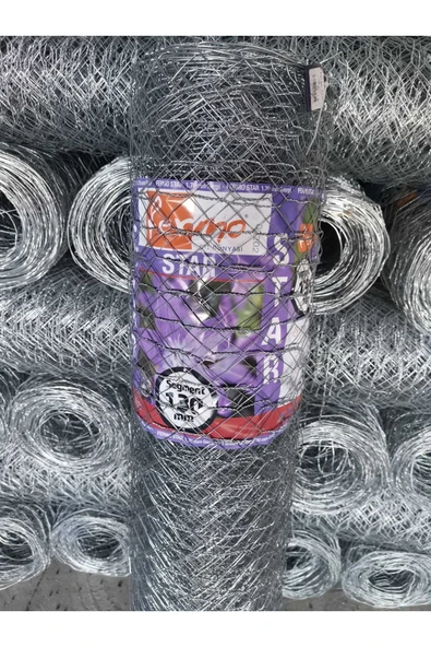 fermo tel Dar Çit Teli 2" 1,3mm 120 Cm 20 Metre Star 9kg ürün görseli 1
