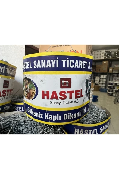 Hastel 2mm Kalınlığında 200mt Dikenli Tel/bahçe Çit ürün görseli 1
